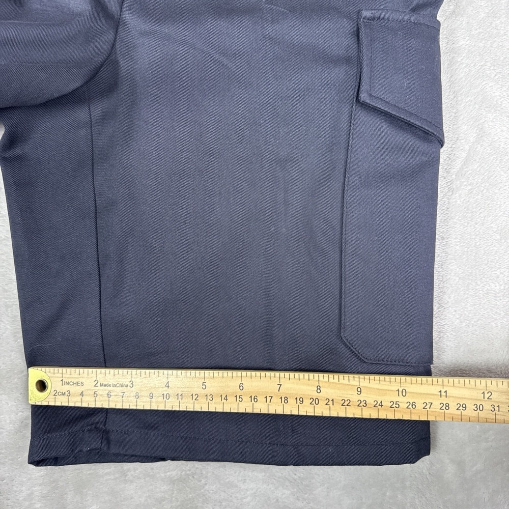 Blauer 8245 5 Pocket Cotton Cargo Shorts Men's Size 31 Navy Blue 10" Inseam - Picture 7 of 7